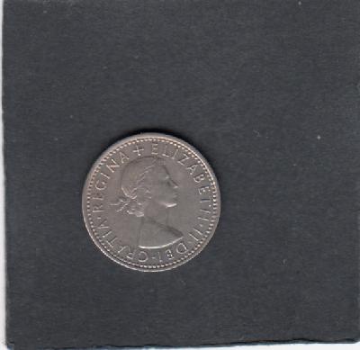 Beschrijving: 6 Pence  ELIZABETH II  